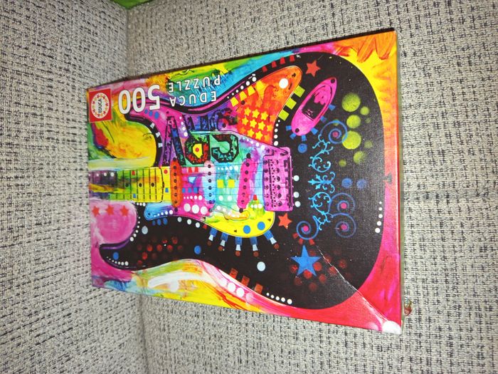Puzzle 500p Guitare multicolore