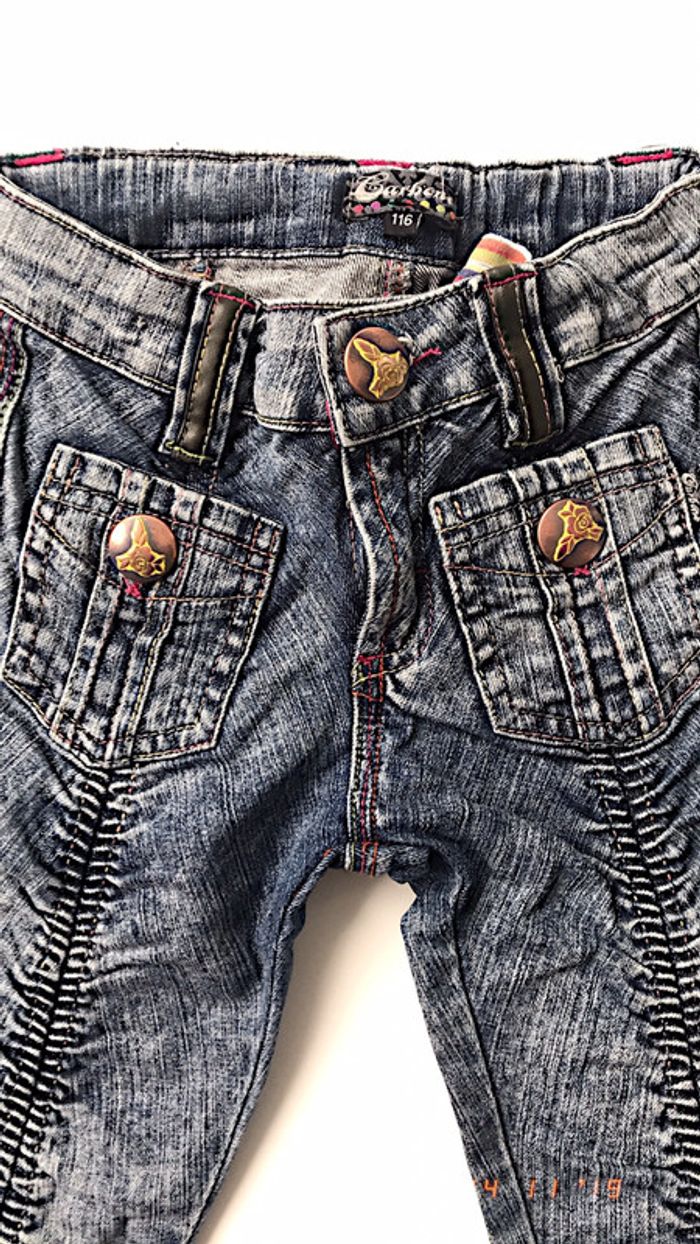 Jeans carbone 116 (6 ans) - photo numéro 2