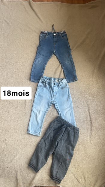 Lot de 3 bat 18mois