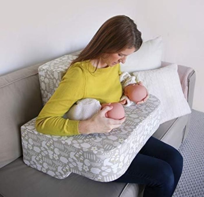 Coussin allaitement jumeau peanut&piglet