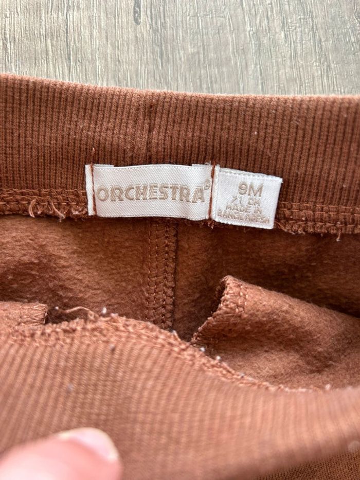 Ensemble jogging t-shirt manches longues 9 mois - photo numéro 3