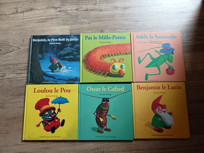 Lot 6 livres drole de petites betes