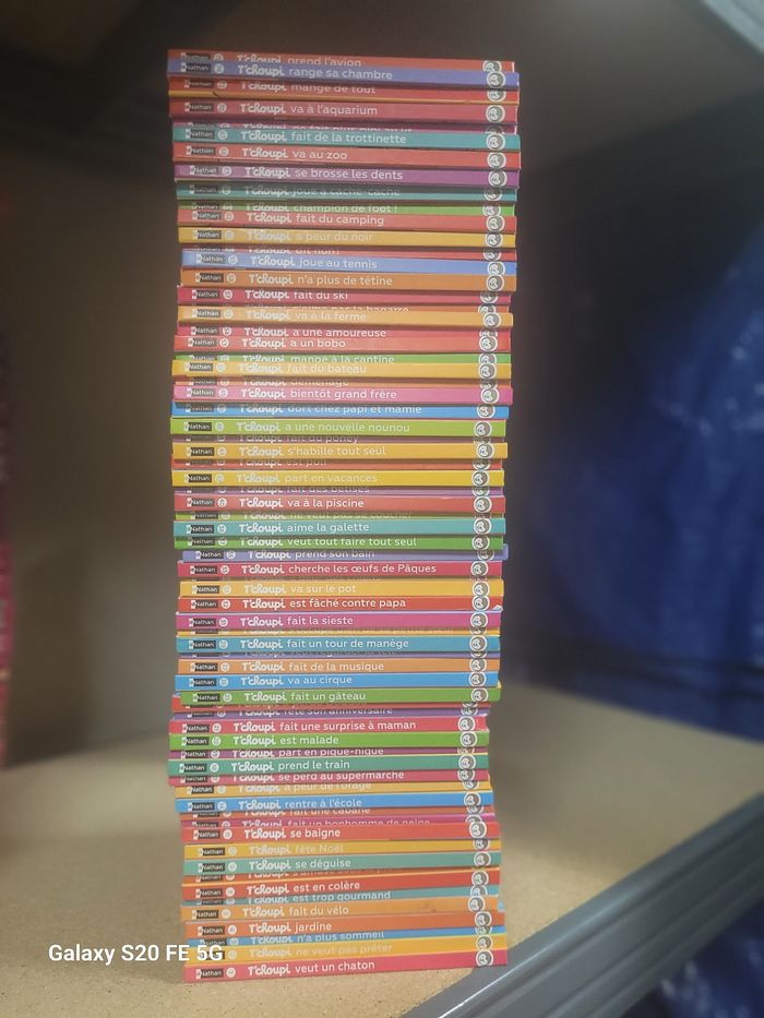 70 livres tchoupi dernière collection à lire et à ecouter