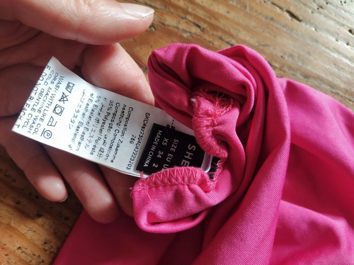Top brassière shein xs/s - photo numéro 3