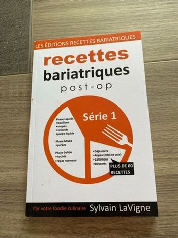 Livre recettes bariatriques