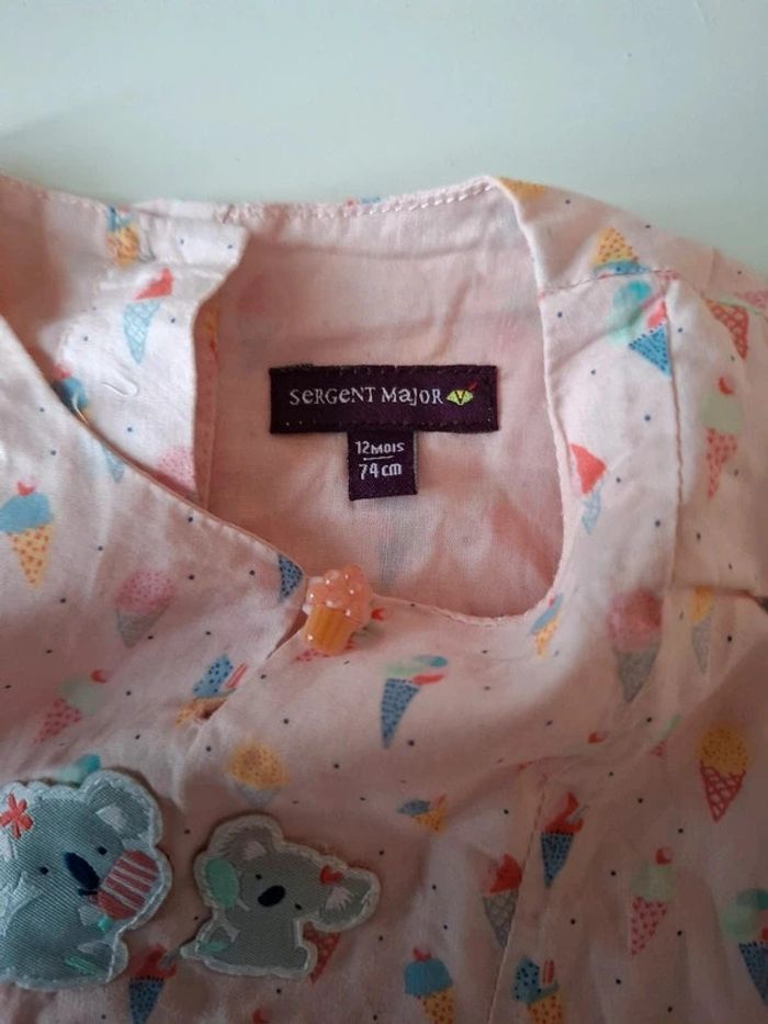 Chemisier Sergent Major taille 12 mois - photo numéro 2