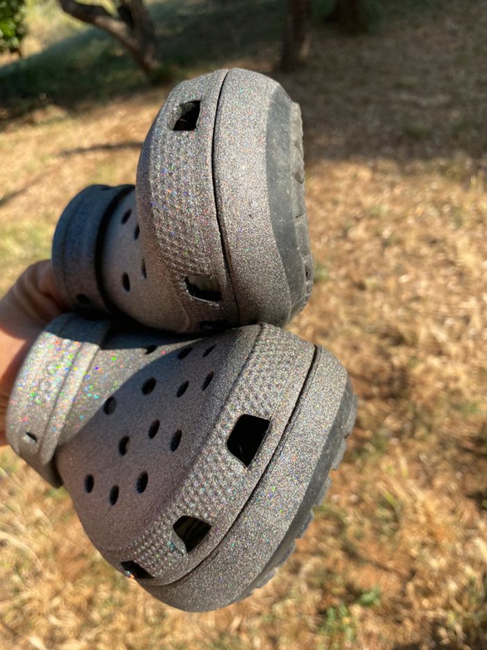 Magnifiques Crocs compensés w7 idéal 37 - photo numéro 5
