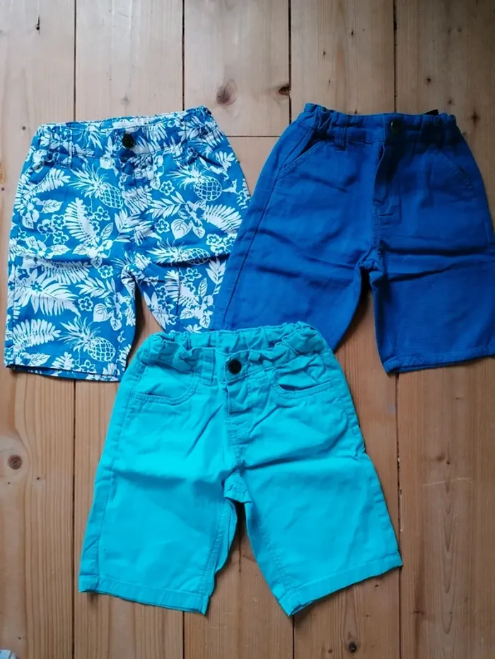 Lot shorts salopette 3ans - photo numéro 5