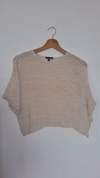 Thsirt crocheté neuf massimo dutti