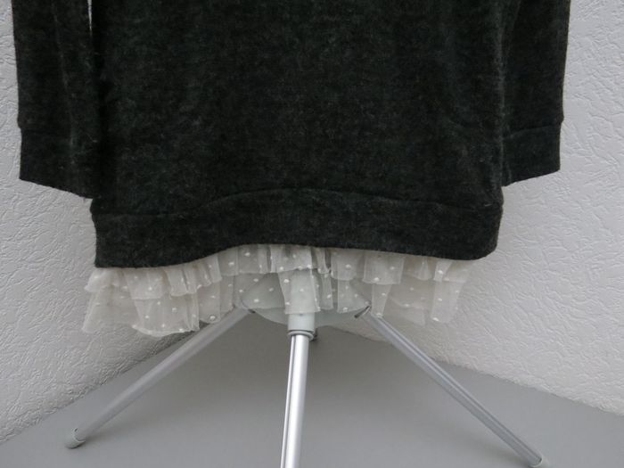 ✨ Robe sweat / tunique HOLLY & BRACKEN – Détails tulle & pois ✨ - photo numéro 2