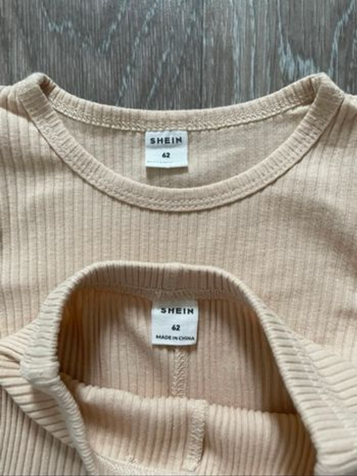 Ensemble beige Shein 3 mois - photo numéro 3