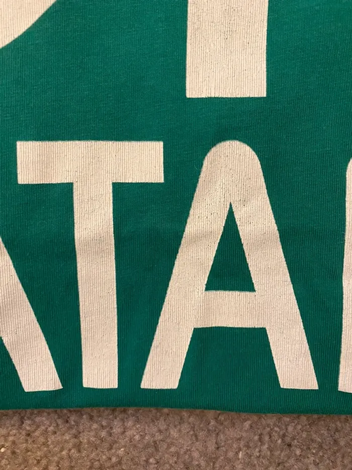 Vintage Tee Shirt Atari Vert Taille M/38 - photo numéro 3