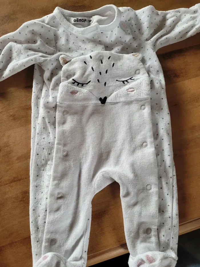 Lot de 4 pyjamas 3 mois - photo numéro 6