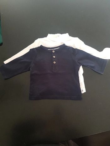 Lot de 2 tee shirts bébé garçon