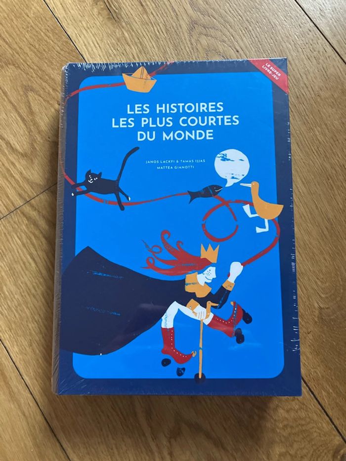 Livre jeu « les histoires les plus courtes du monde »