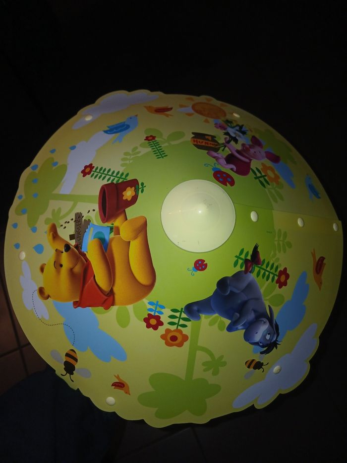 Abat-jour plafonnier winnie l'ourson - photo numéro 2