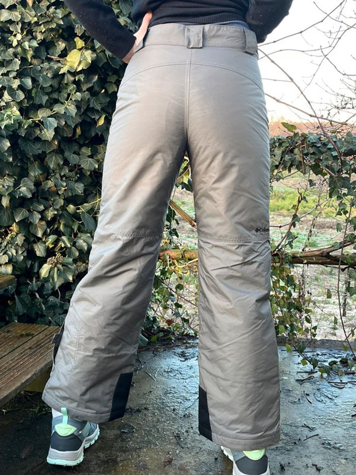 Pantalon de ski taille mi haute évasé, gris - Columbia - photo numéro 7