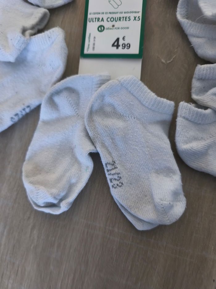 Lot socquettes blanches - photo numéro 2