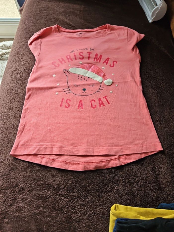 Tee-shirt manches longues filles 6 ans