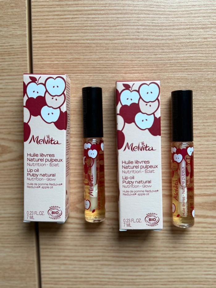 Melvita huile à lèvres