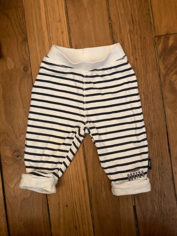 Pantalon rayé À l’aise Breizh pour bébé