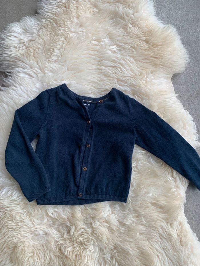 Gilet bleu marine 5 ans Kiabi