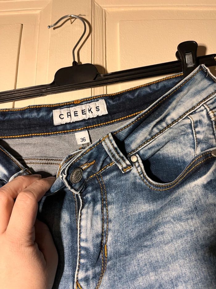 Jeans femme creeks taille 36 - photo numéro 4