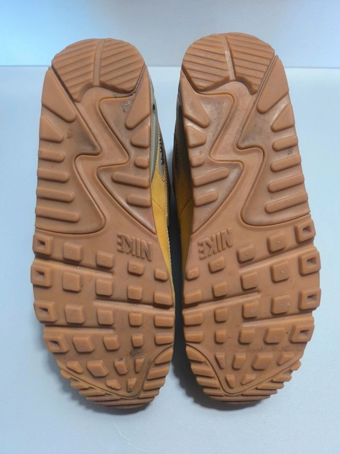 Baskets Nike air max 90 wheat pack marron pointure 39 très bon état sans boîte - photo numéro 8