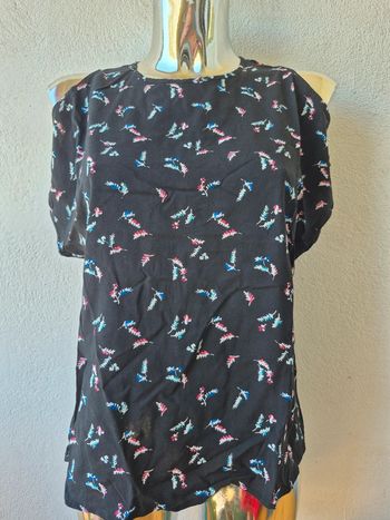 T-shirt motif plume
