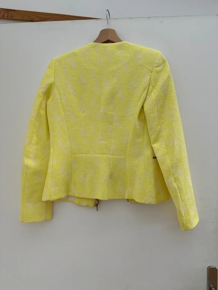 Veste Promod jaune - photo numéro 2