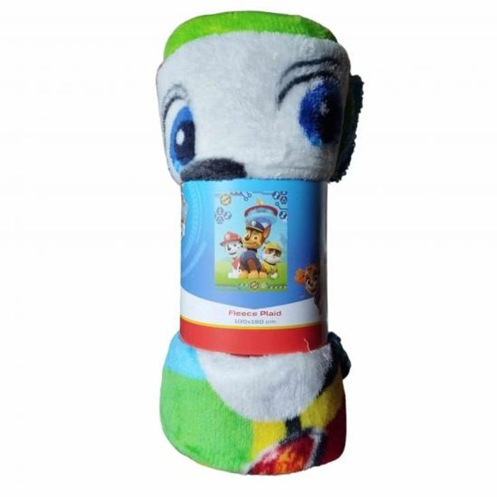 PAW PATROL - Plaid Polaire 100% Polyester - 100x150cm - photo numéro 2