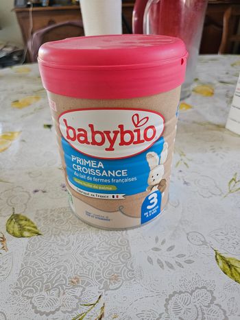 Babybio primea croissance 3 de 10 mois a 3ans