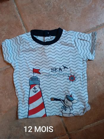 T-shirt garçon 12 MOIS