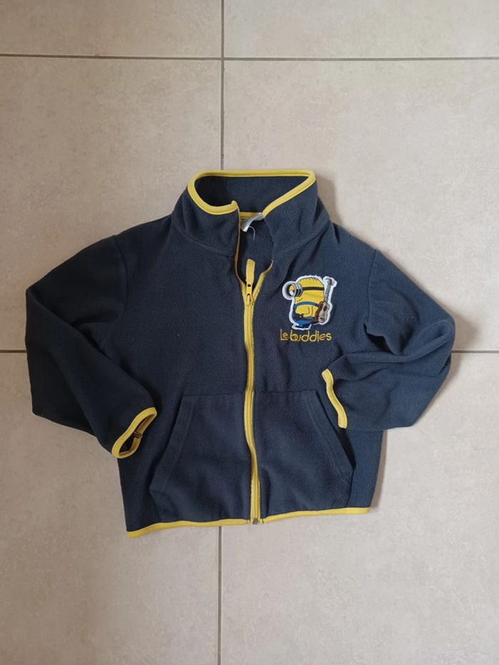 Veste polaire zippée Minions