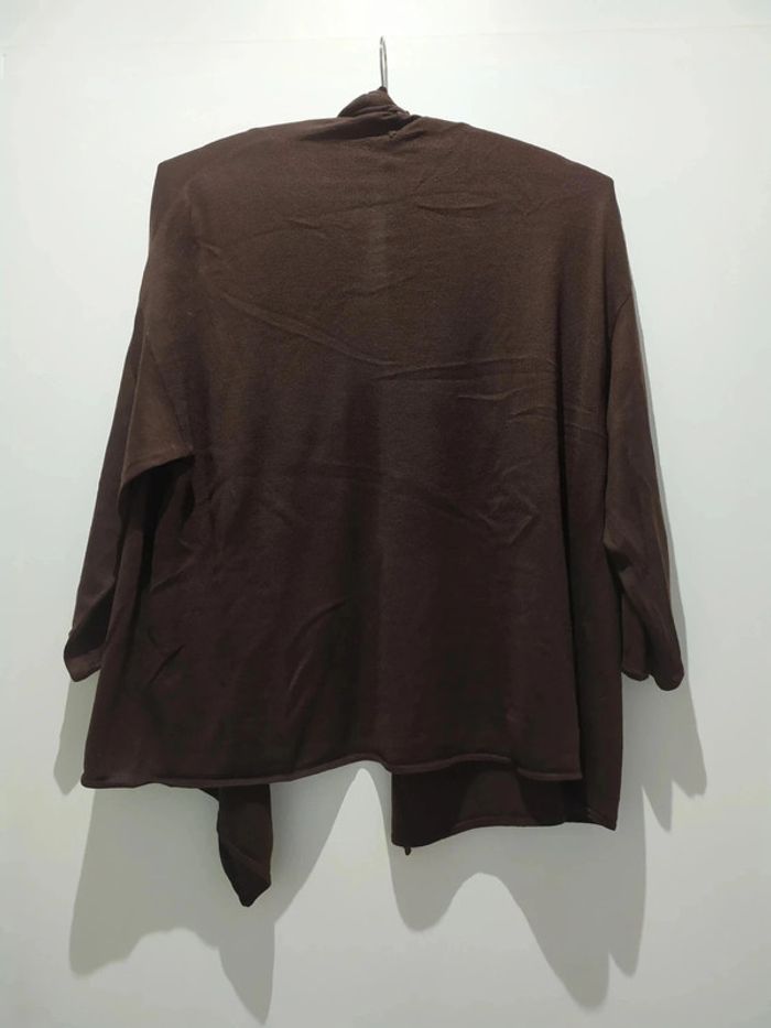 gilet marron - photo numéro 4