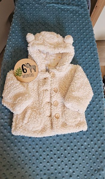 Manteau moumoute 6 mois