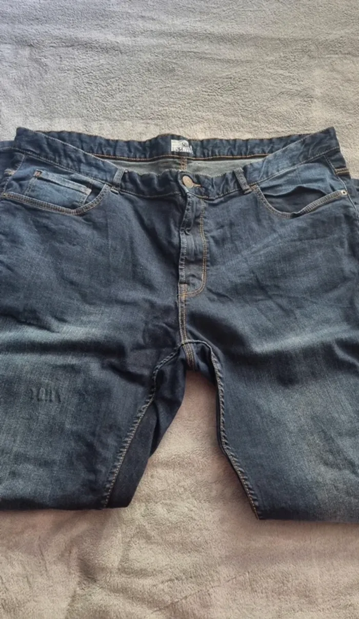Jeans bleu slim taille 54 kiabi - photo numéro 3