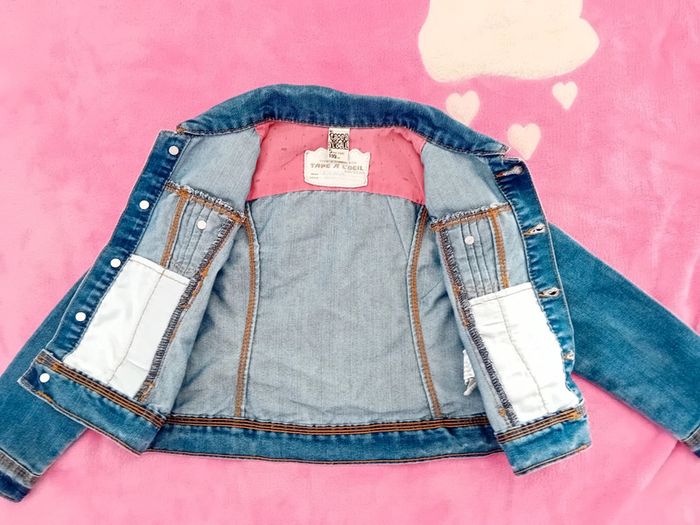 Veste en jeans Tape à l'Oeil taille 5 ans en très bon état - photo numéro 5