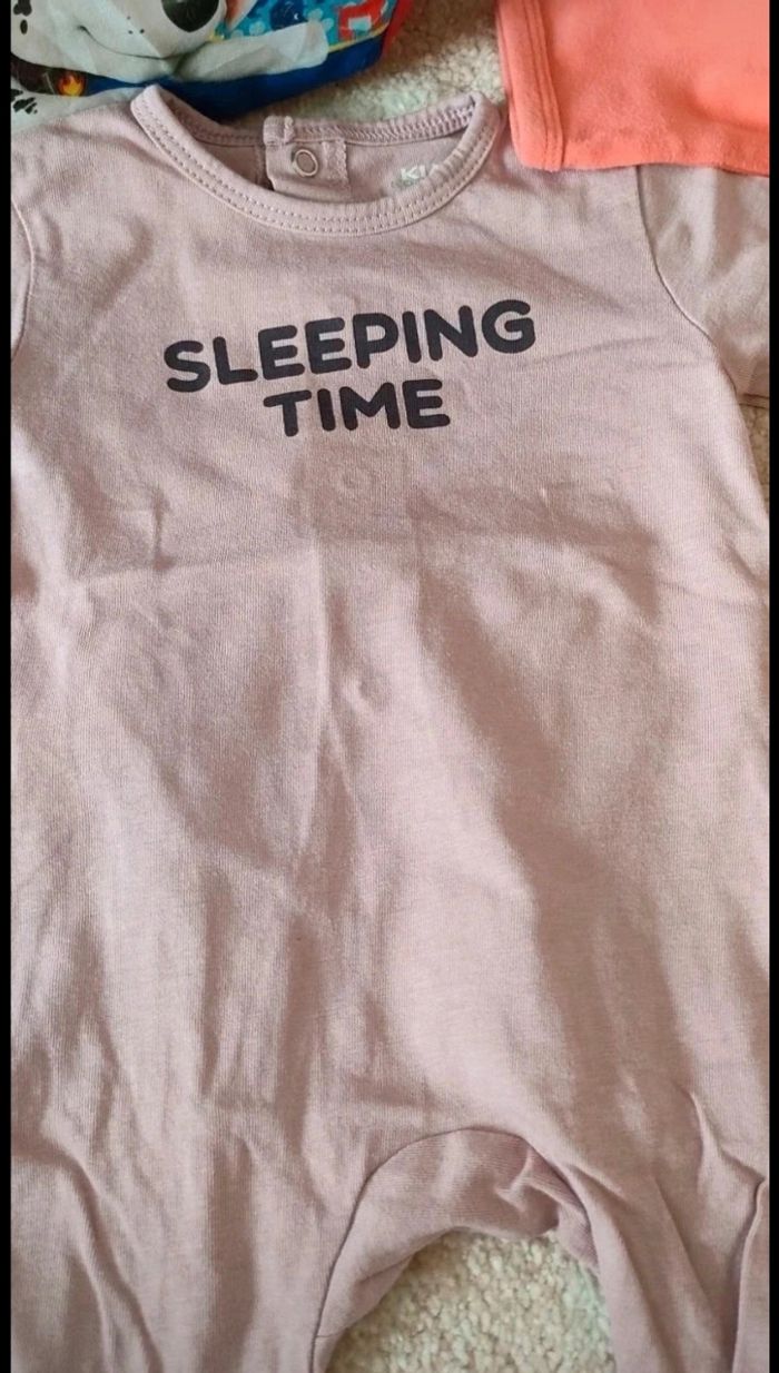 Lot pyjamas bébé fille - photo numéro 2