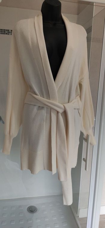 Veste en maille style kinomo