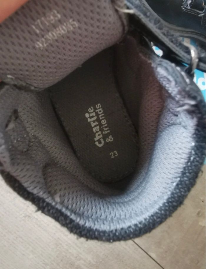 Boots noir 23 Charlie & Friends - photo numéro 4