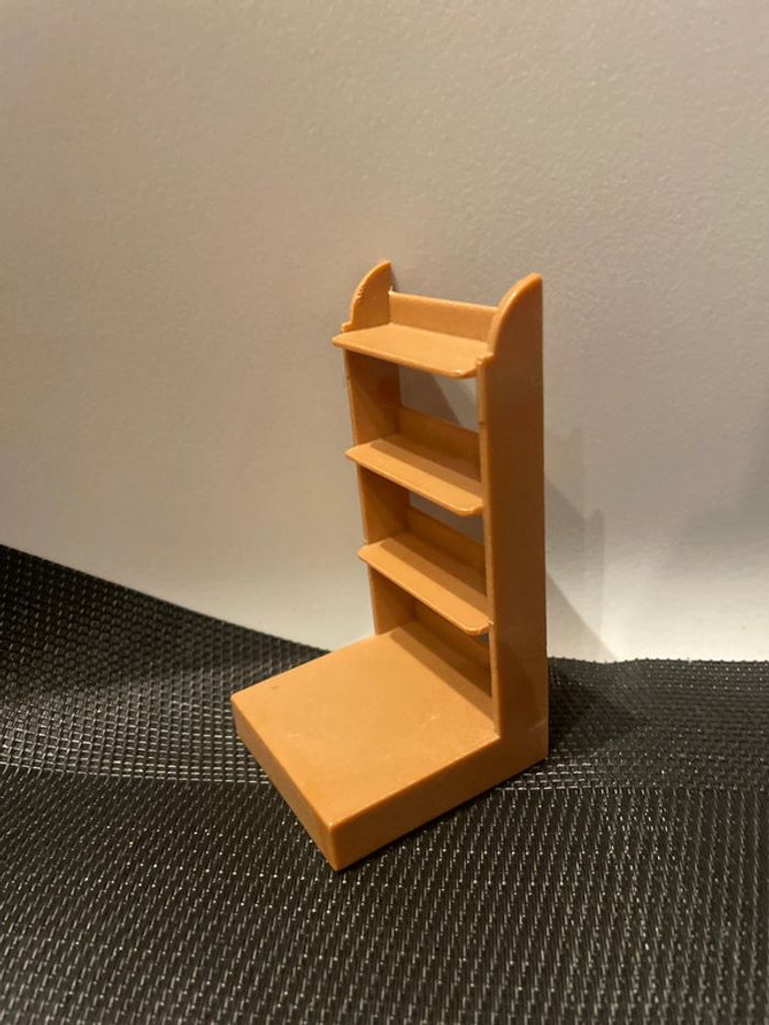 Playmobil meuble étagère marron clair western ranch drugstore saloon cow-boy pièces détachées - photo numéro 2