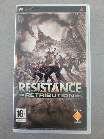 Jeux vidéo PSP résistance retribution