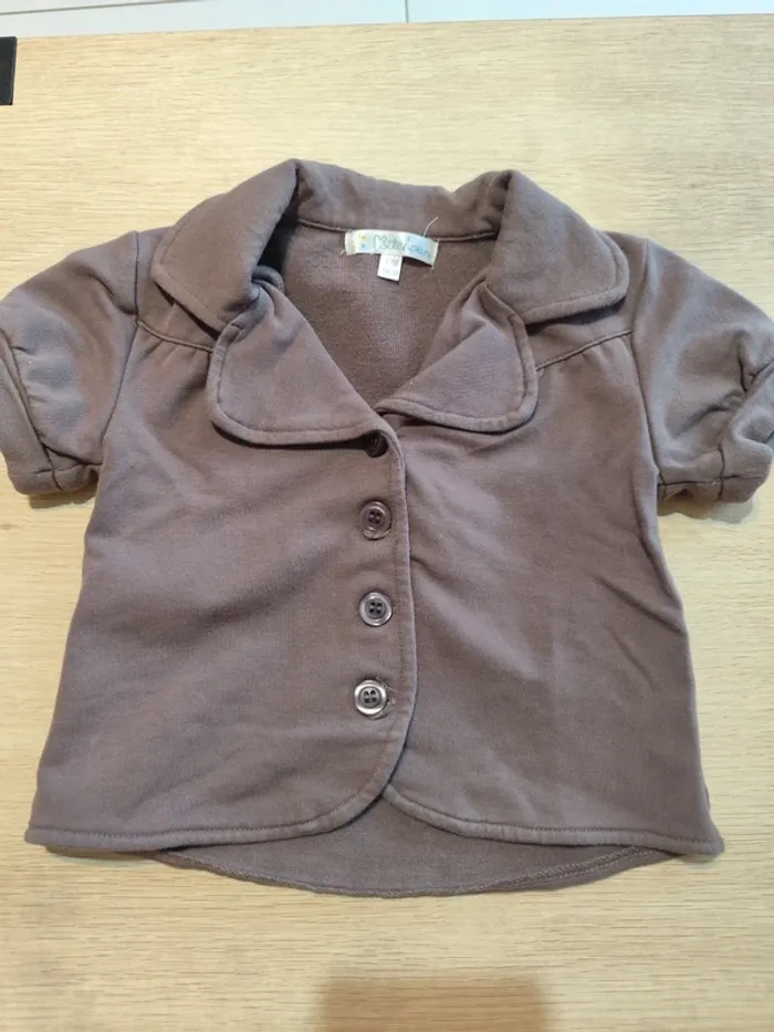Gilet manches courtes
