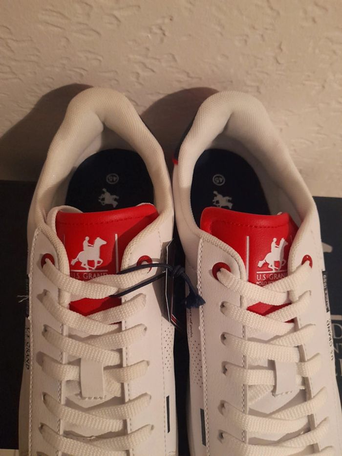 US Grand Polo paire de baskets blanches - photo numéro 7