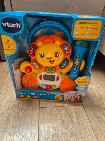 Jouet vtech "jungle rock" mon premier karaoké état neuf