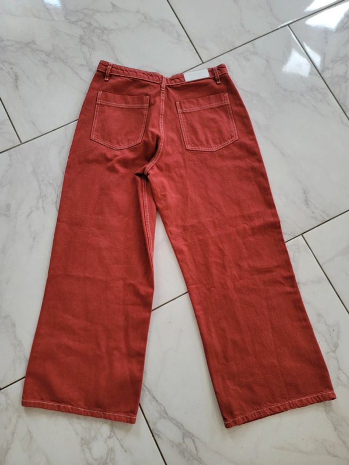 👖 Pantalon droit large rouge brique - Bolongaro Trevor - photo numéro 2