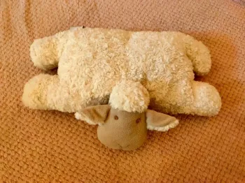 Peluche coussin Textura