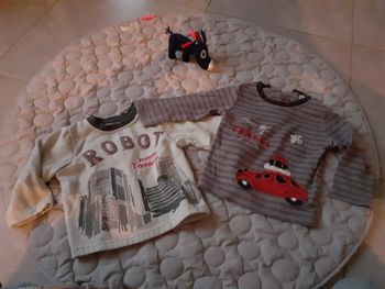 Lot de 2 t-shirt