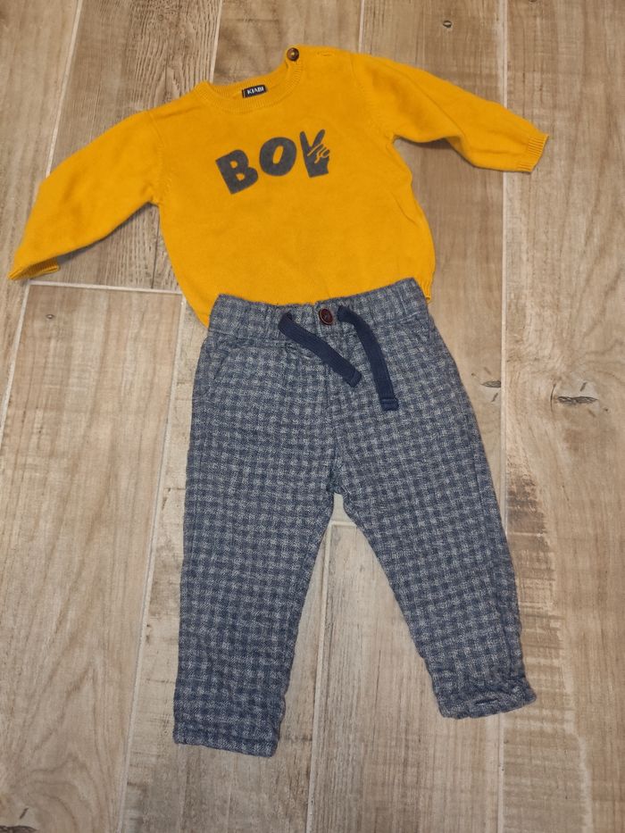 Lot vêtements garçon 9 mois - photo numéro 5